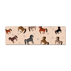 Horses For Courses Pattern Sticker Bumper (10 Pack) by Ket1n9