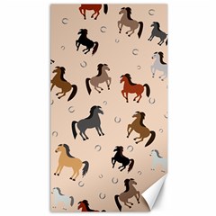 Horses For Courses Pattern Canvas 40  X 72  by Ket1n9