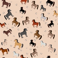 Horses For Courses Pattern Play Mat (square) by Ket1n9