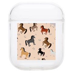 Horses For Courses Pattern Soft Tpu Airpods 1/2 Case by Ket1n9