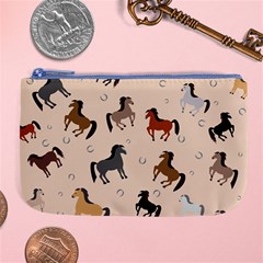 Horses For Courses Pattern Large Coin Purse by Ket1n9