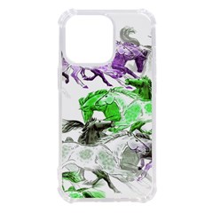 Horse Horses Animal World Green Iphone 13 Pro Tpu Uv Print Case by Ket1n9