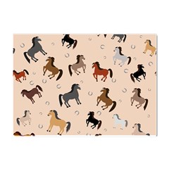 Horses For Courses Pattern Crystal Sticker (a4) by Ket1n9