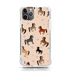 Horses For Courses Pattern iPhone 11 Pro 5.8 Inch TPU UV Print Case Front