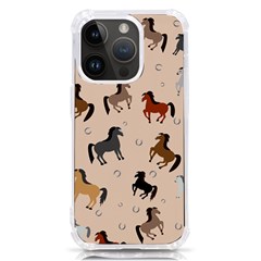 Horses For Courses Pattern Iphone 14 Pro Tpu Uv Print Case by Ket1n9