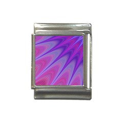 Purple Star Sun Sunshine Fractal Italian Charm (13mm) by Ket1n9