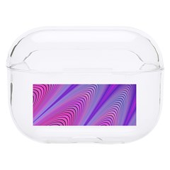 Purple Star Sun Sunshine Fractal Hard Pc Airpods Pro Case by Ket1n9