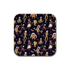 Alien Surface Pattern Rubber Coaster (square) by Ket1n9