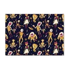 Alien Surface Pattern Sticker A4 (10 Pack) by Ket1n9