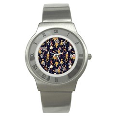 Alien Surface Pattern Stainless Steel Watch by Ket1n9