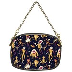 Alien Surface Pattern Chain Purse (One Side) Front