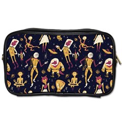 Alien Surface Pattern Toiletries Bag (one Side)