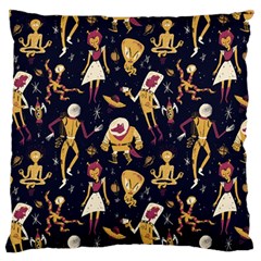 Alien Surface Pattern Large Cushion Case (one Side) by Ket1n9