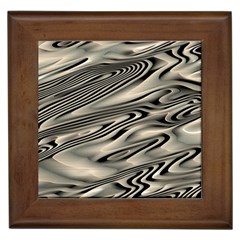 Alien Planet Surface Framed Tile by Ket1n9