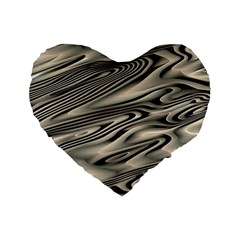 Alien Planet Surface Standard 16  Premium Heart Shape Cushions by Ket1n9