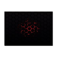 Abstract Pattern Honeycomb Sticker A4 (100 Pack) by Ket1n9