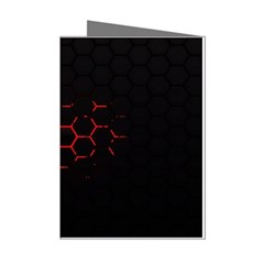 Abstract Pattern Honeycomb Mini Greeting Cards (pkg Of 8) by Ket1n9