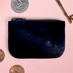 Cosmos Dark Hd Wallpaper Milky Way Mini Coin Purse by Ket1n9