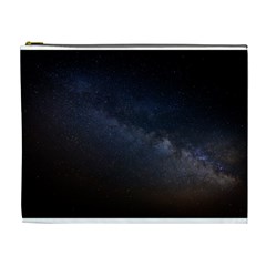 Cosmos Dark Hd Wallpaper Milky Way Cosmetic Bag (xl) by Ket1n9