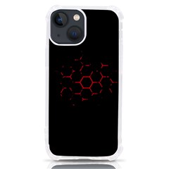 Abstract Pattern Honeycomb Iphone 13 Mini Tpu Uv Print Case by Ket1n9