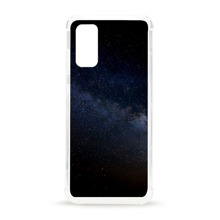 Cosmos Dark Hd Wallpaper Milky Way Samsung Galaxy S20 6.2 Inch TPU UV Case