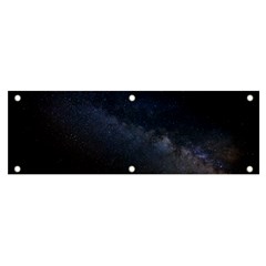 Cosmos Dark Hd Wallpaper Milky Way Banner And Sign 6  X 2  by Ket1n9