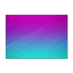 Background Pink Blue Gradient Sticker A4 (10 pack)