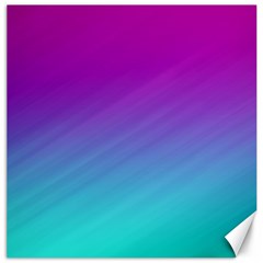 Background Pink Blue Gradient Canvas 16  X 16  by Ket1n9