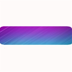 Background Pink Blue Gradient Large Bar Mat