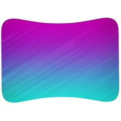 Background Pink Blue Gradient Velour Seat Head Rest Cushion