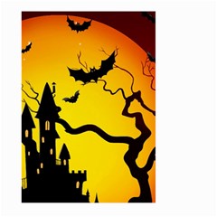 Halloween Night Terrors Large Garden Flag (two Sides) by Ket1n9