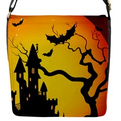 Halloween Night Terrors Flap Closure Messenger Bag (s) by Ket1n9