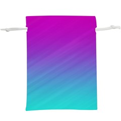 Background Pink Blue Gradient Lightweight Drawstring Pouch (XL)