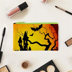 Halloween Night Terrors Cosmetic Bag (xs) by Ket1n9