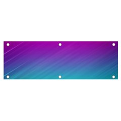 Background Pink Blue Gradient Banner and Sign 6  x 2 