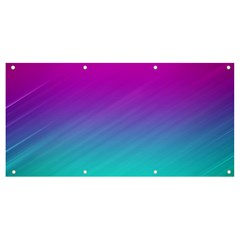 Background Pink Blue Gradient Banner and Sign 8  x 4 