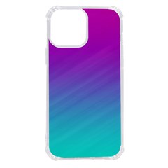 Background Pink Blue Gradient iPhone 13 Pro Max TPU UV Print Case