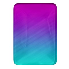 Background Pink Blue Gradient Rectangular Glass Fridge Magnet (4 pack)