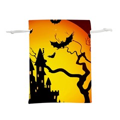 Halloween Night Terrors Lightweight Drawstring Pouch (l) by Ket1n9