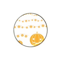 Pumpkin Halloween Deco Garland Hat Clip Ball Marker (10 Pack) by Ket1n9