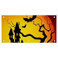 Halloween Night Terrors Banner And Sign 6  X 3  by Ket1n9