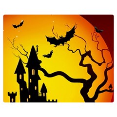 Halloween Night Terrors Premium Plush Fleece Blanket (medium) by Ket1n9