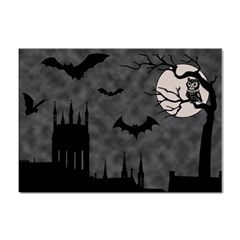 Halloween Background Halloween Scene Sticker A4 (10 Pack) by Ket1n9