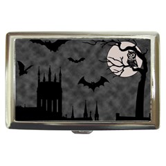 Halloween Background Halloween Scene Cigarette Money Case by Ket1n9