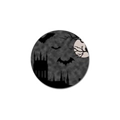 Halloween Background Halloween Scene Golf Ball Marker (10 Pack) by Ket1n9