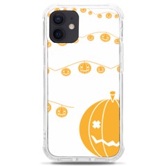 Pumpkin Halloween Deco Garland Iphone 12 Mini Tpu Uv Print Case	 by Ket1n9