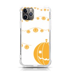 Pumpkin Halloween Deco Garland Iphone 11 Pro 5 8 Inch Tpu Uv Print Case by Ket1n9