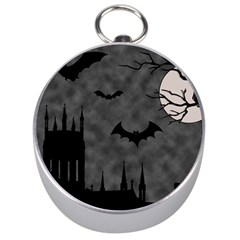 Halloween Background Halloween Scene Silver Compasses by Ket1n9