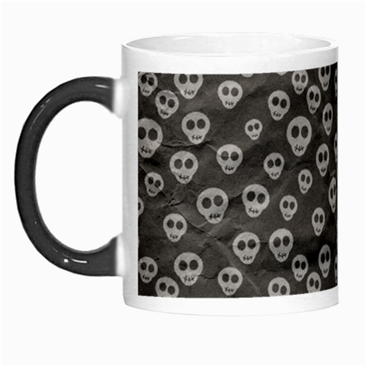 Skull Halloween Background Texture Morph Mug