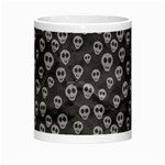 Skull Halloween Background Texture Morph Mug Center